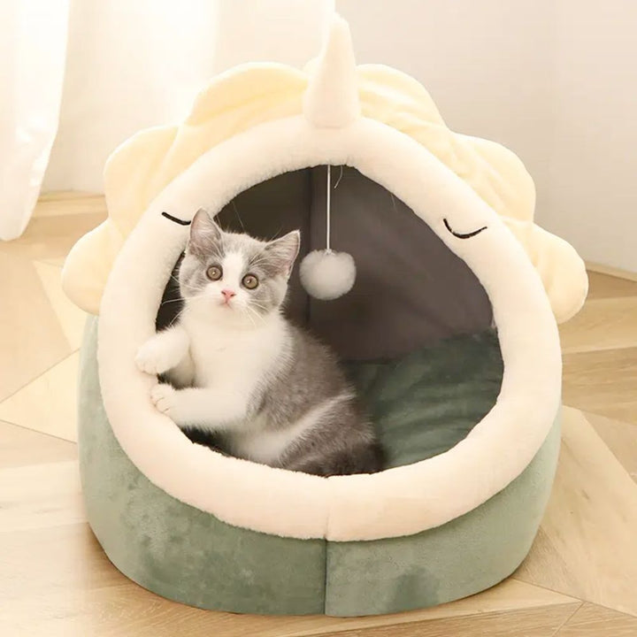 Cat House With Toy 