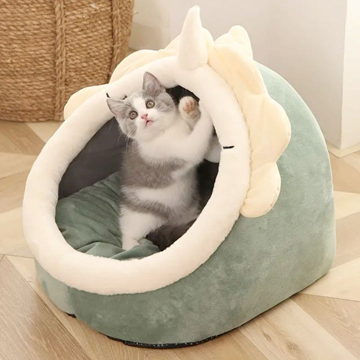 Cat House With Toy 
