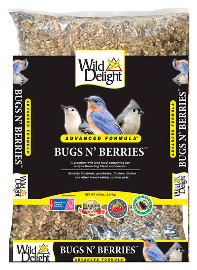 Wild Delight 8017728 Bugs N Berries Assorted Species Wild Bird Food Sa Rose Chloe