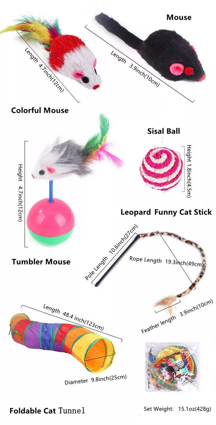 Assorted Cat Toys