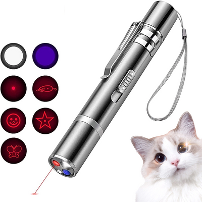 Pet Training Exercise Tool Cat Toys LED Pointer Lilac Milo