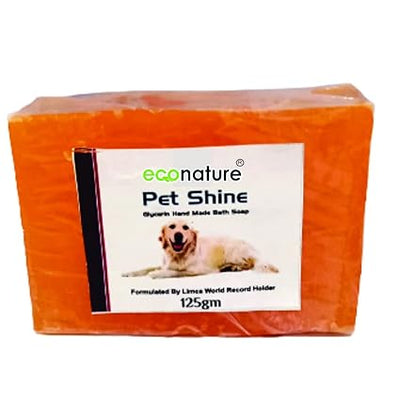 Dog Natural Handmade Dog Soap 125gm (Pet Shine) Gray Lily